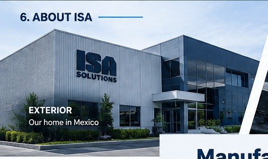 ISA Solutions manufacturing facility exterior