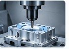 Haas Super Mini Mill machining detail