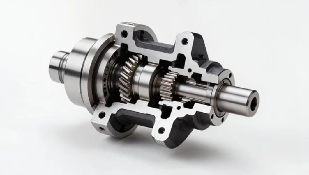Industrial equipment and automation machined component