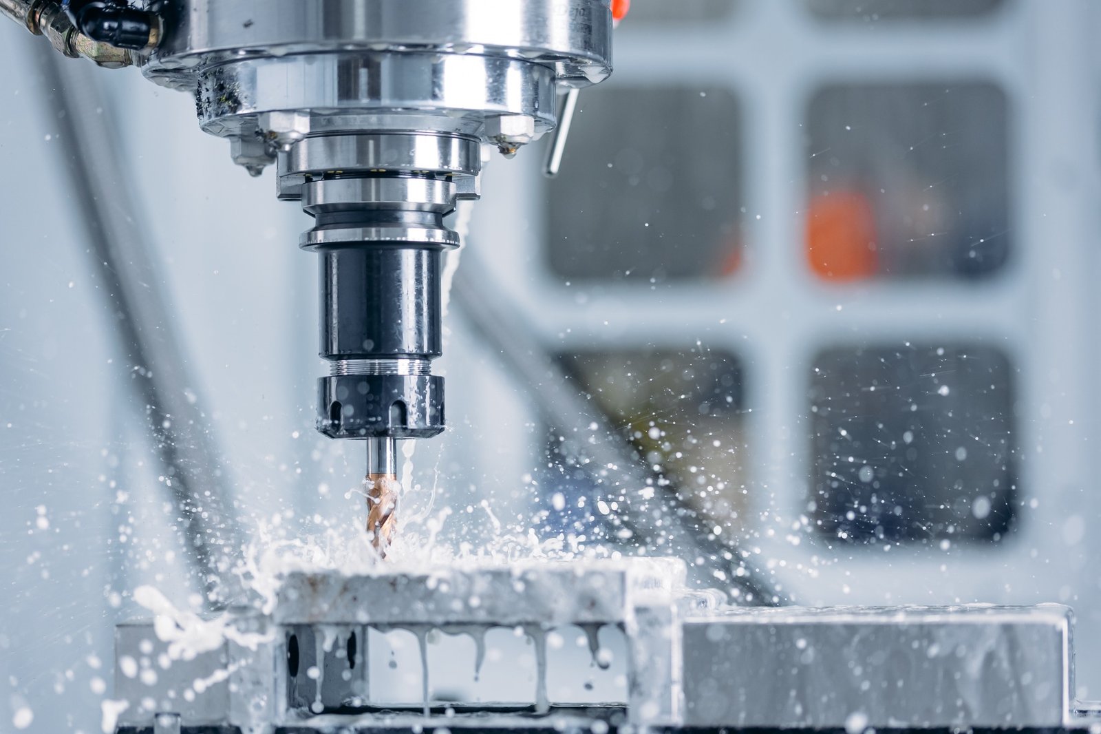 CNC machining operation