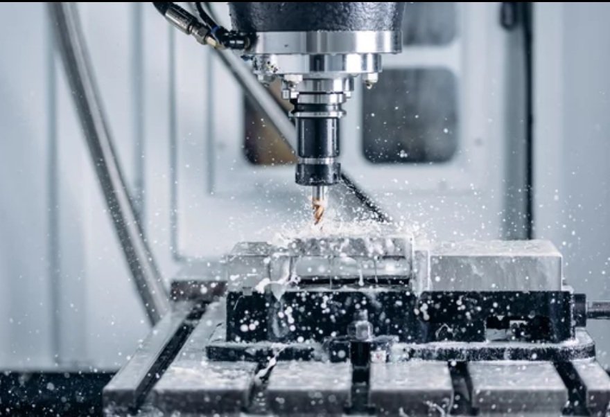 CNC machining process